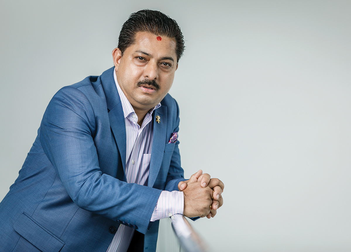 DIVERSIFICATION IS THE NAME OF THE GAME     Anjan Shrestha         Executive Director, Laxmi Group
