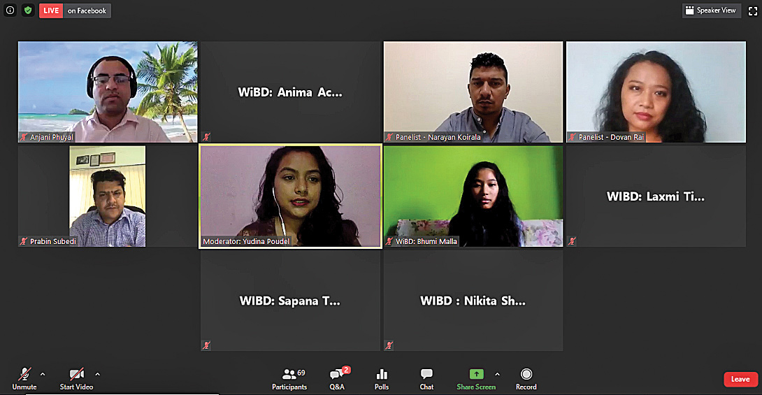 Women in Big Data-Nepal successfully hosted Virtual Panel Discussion on Data Breach and Security in Nepal