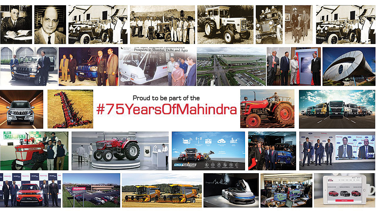 Mahindra Group marks 75thanniversary