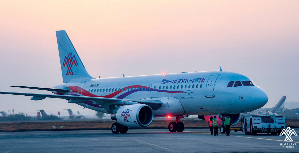 Himalaya Airlines takes-off to Lhasa for test flight