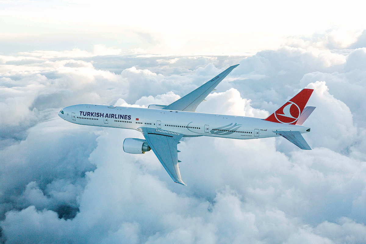 Turkish Airlines operates flights to Newark, New Jersey