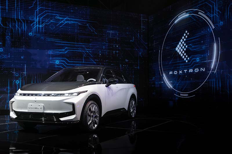 Smartphone producer Foxconn announces electric vehicle venture