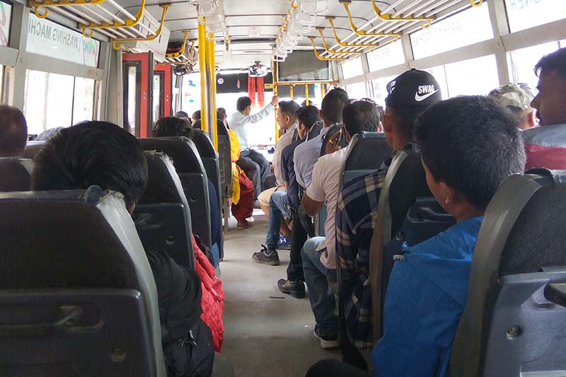 Public transportation fares increased in Bagmati Province