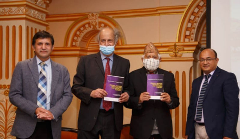 ‘Gastrointestinal Surgery Series – Minimal Invasive Hepatobiliary & Pancreas Surgery’ by Dr Dhiresh K Maharjan and Prof Prabin B Thapa launched