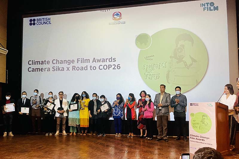 Camera Sika, Road to COP26 climate change films by young people awarded