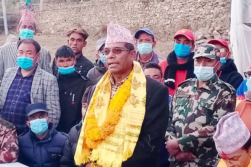 Chief Minister Shahi takes stock of flood, landslide damage in Humla