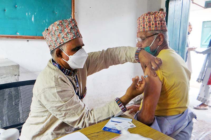 Around 80 per cent population inoculated in Chitwan