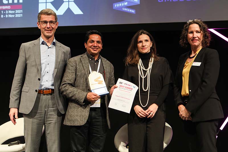 Nepal’s CHN wins ‘Front Runners 2021 Travel Tech Competition’ at WTM London summit