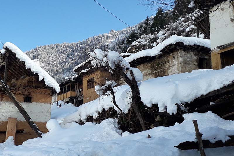 Extreme cold troubles normal life in hilly districts