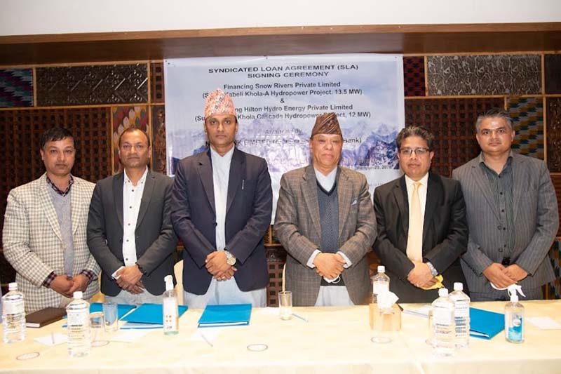 NMB Bank executes financial closure of Super Kabeli Khola hydropower projects