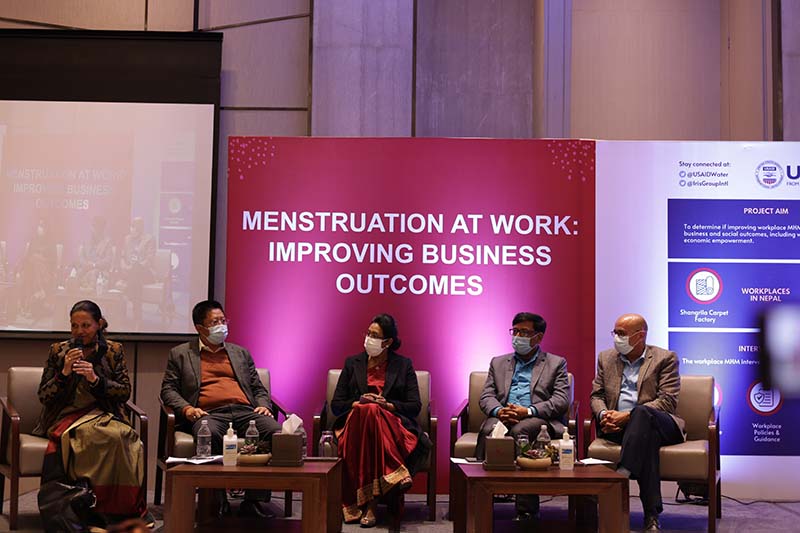 Nepali businesses can improve MHM at workplaces while also promoting inclusive growth: study