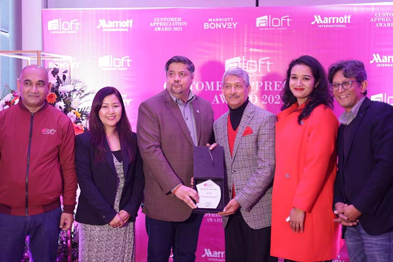 Aloft Kathmandu Thamel conducts customer appreciation awards ceremony