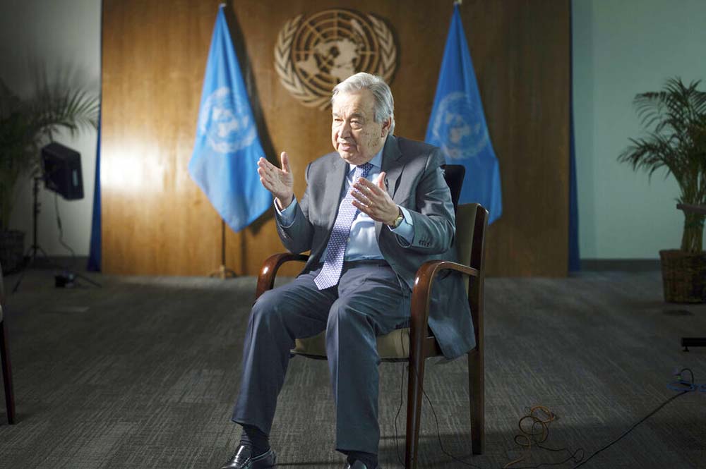 UN chief: World worse now due to Covid, climate, conflict
