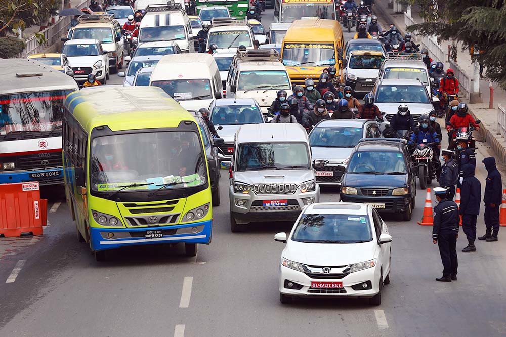 Adjustment of public transportation fare in Bagmati province