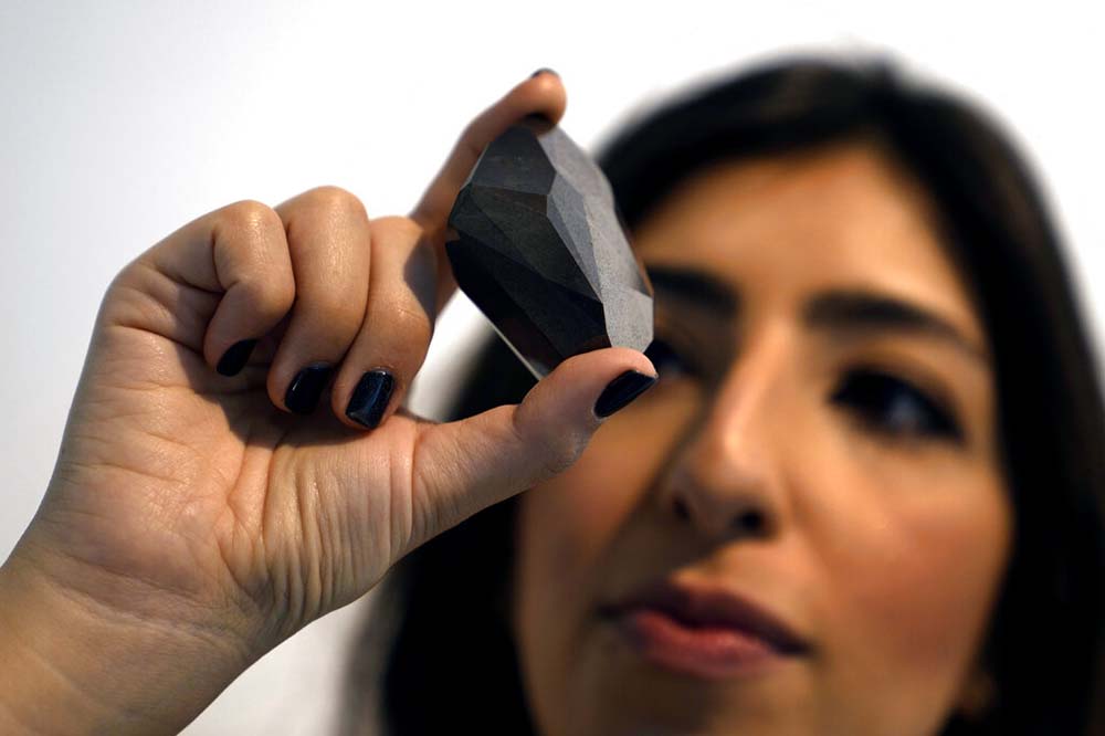 Out of this world: 555.55-carat black diamond lands in Dubai