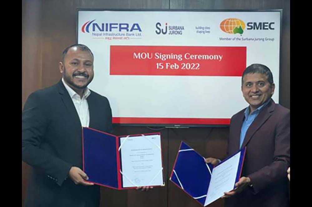 NIFRA, SMEC International ink deal to develop smart city in Panchkhal