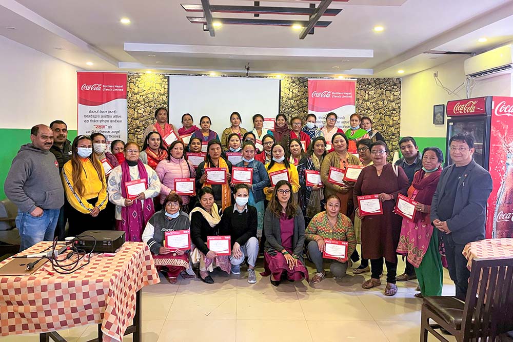 Coca-Cola in Nepal initiates &#8216;Saksham&#8217; training programme for 1,000 women 