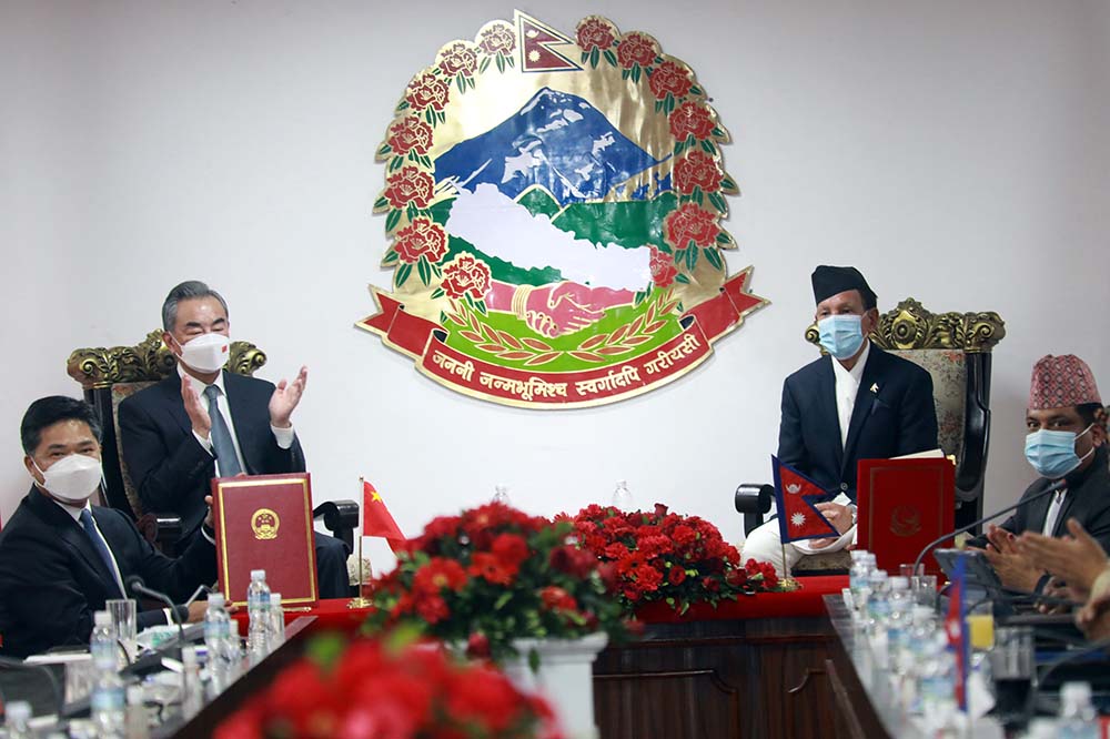 Nepal, China ink nine instruments to enhance mutual cooperation, partnership