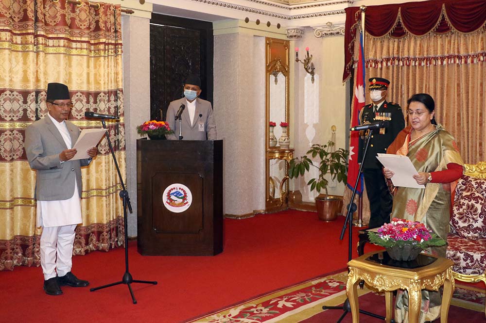 Ambassador to India, Sharma, sworn in