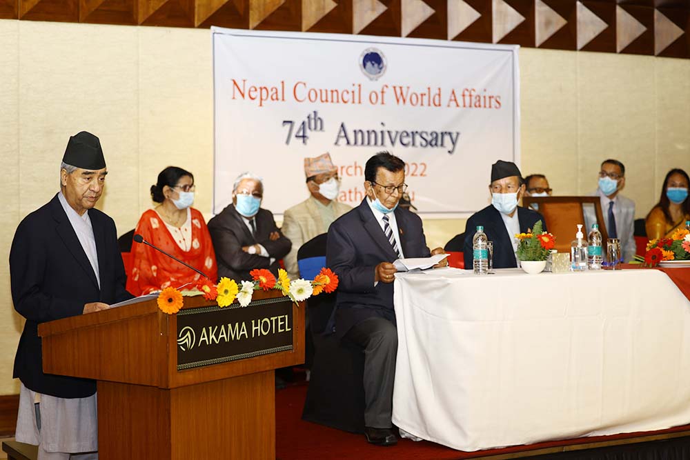 Nepal’s image, credibility enhanced in int&#8217;l arena: PM Deuba