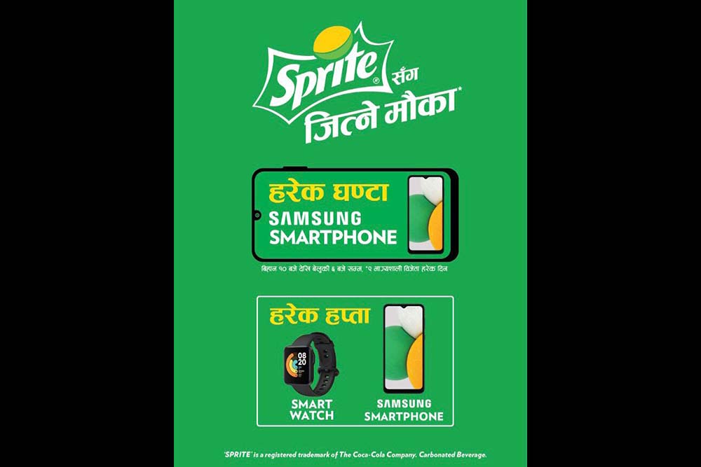 Bottlers Nepal launches mega Sprite promotional campaign