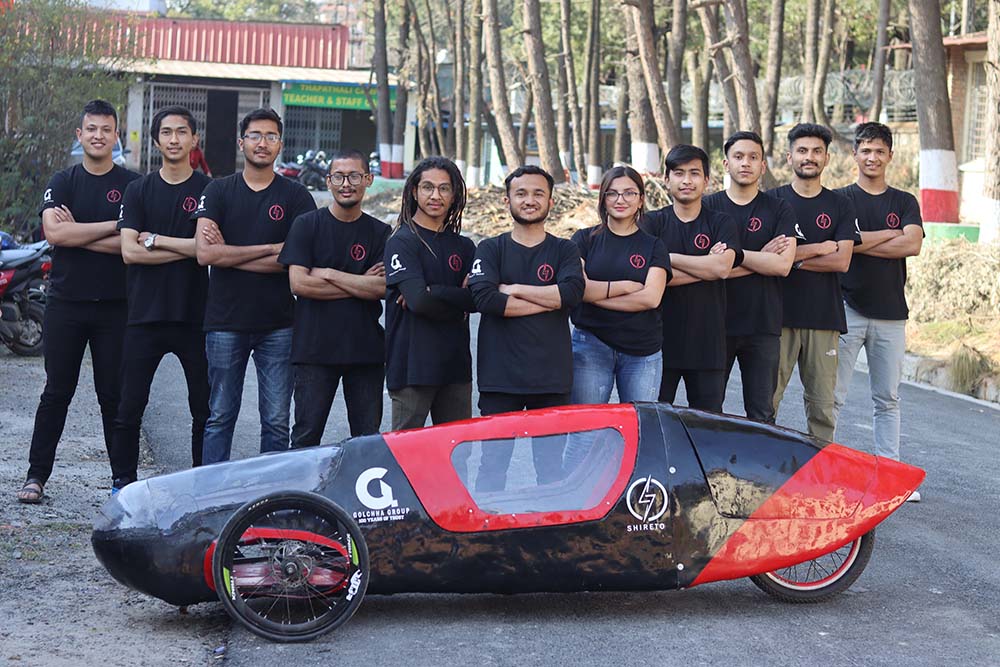 Golchha Group provides financial support to Team Shireto for building EV