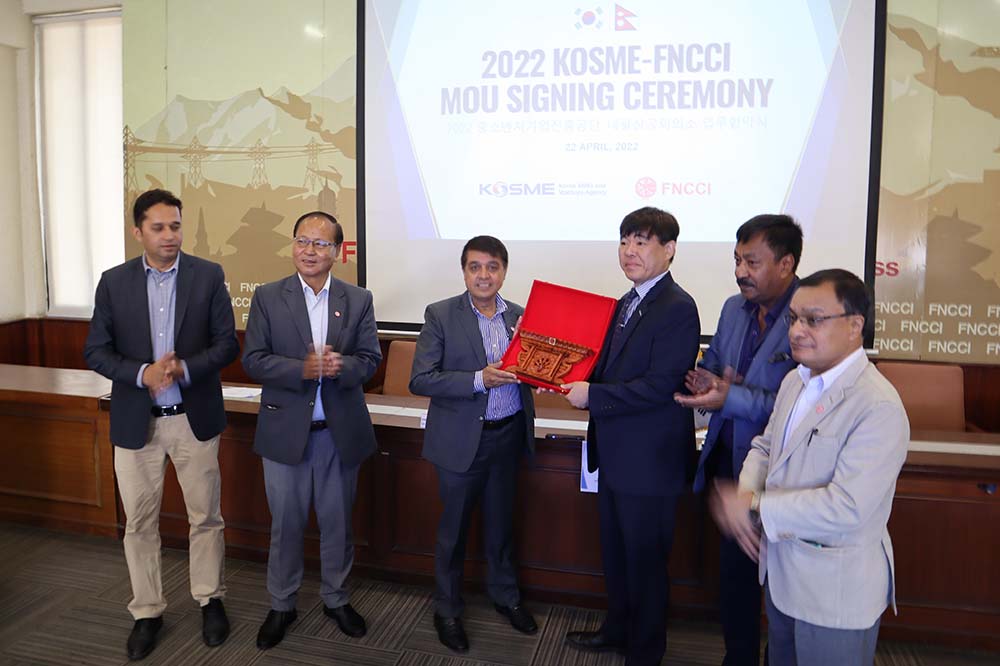 FNCCI, KOSME to cooperate in SMEs, startups
