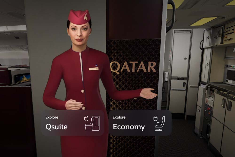 Qatar Airways launches ‘QVerse’ VR, introduces MetaHuman cabin crew
