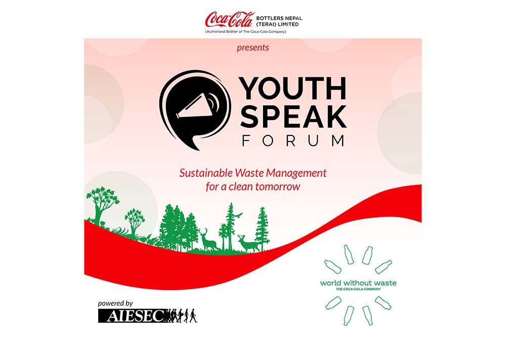 Coca-Cola Nepal, AIESEC Nepal to host Youth Speak Forum 2022