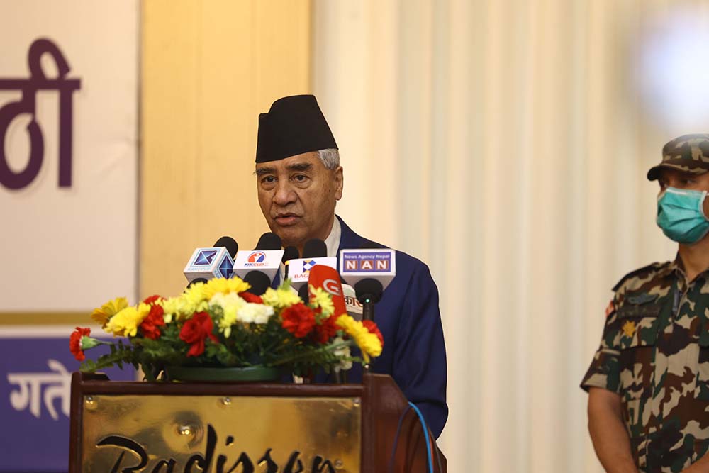 Land use management is in priority, says PM Deuba