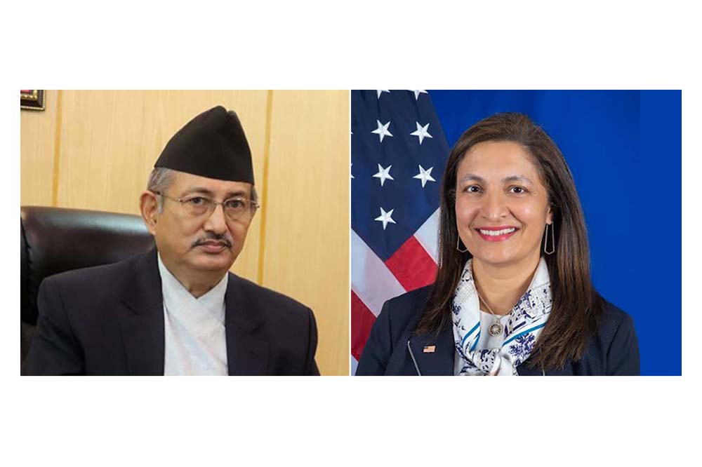 US Under Secretary Uzra Zeya calls on Home Minister