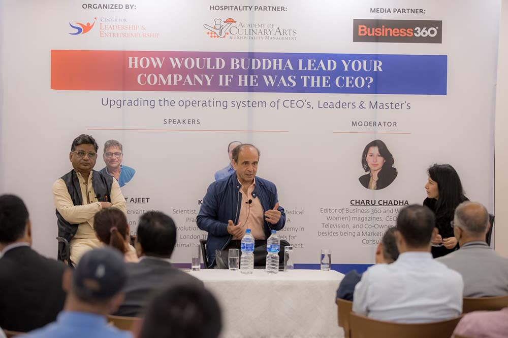 Talks programme &#8216;How would Buddha lead your company if he was the CEO?&#8217; held