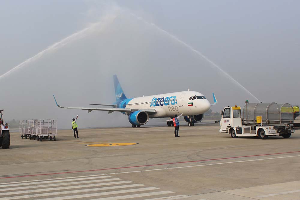 Jazeera Airways to resume flights to and from GBIA from Mar 9