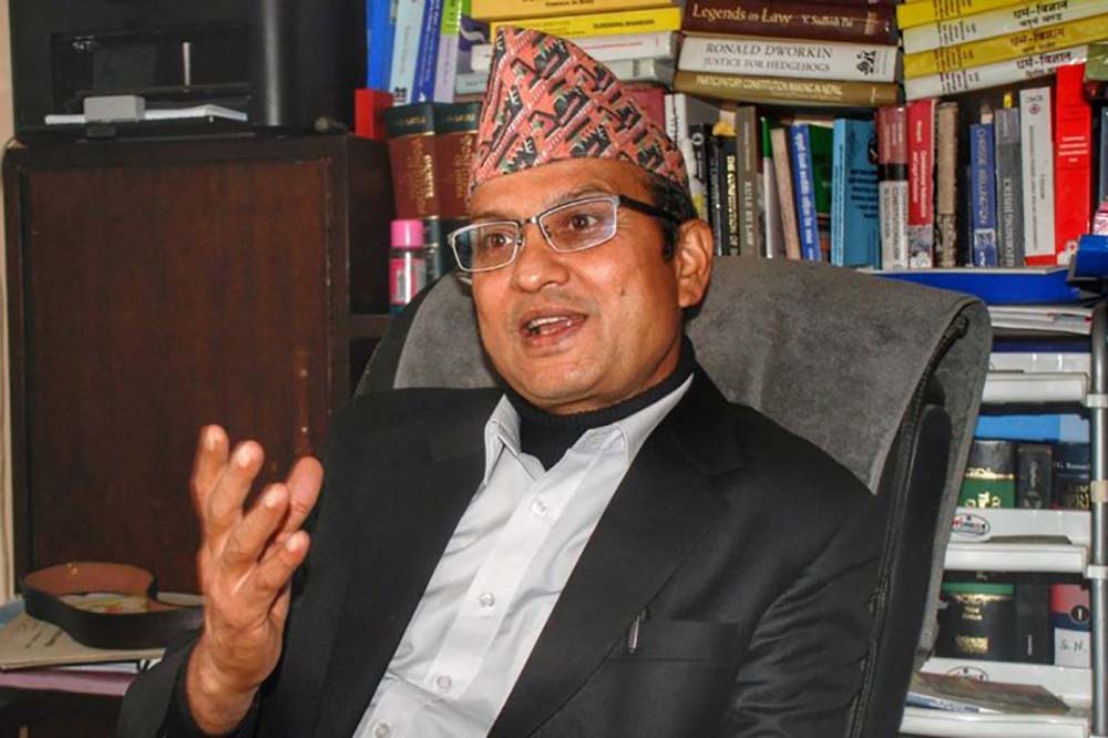 No preparations for signing SPP: Law Minister Koirala