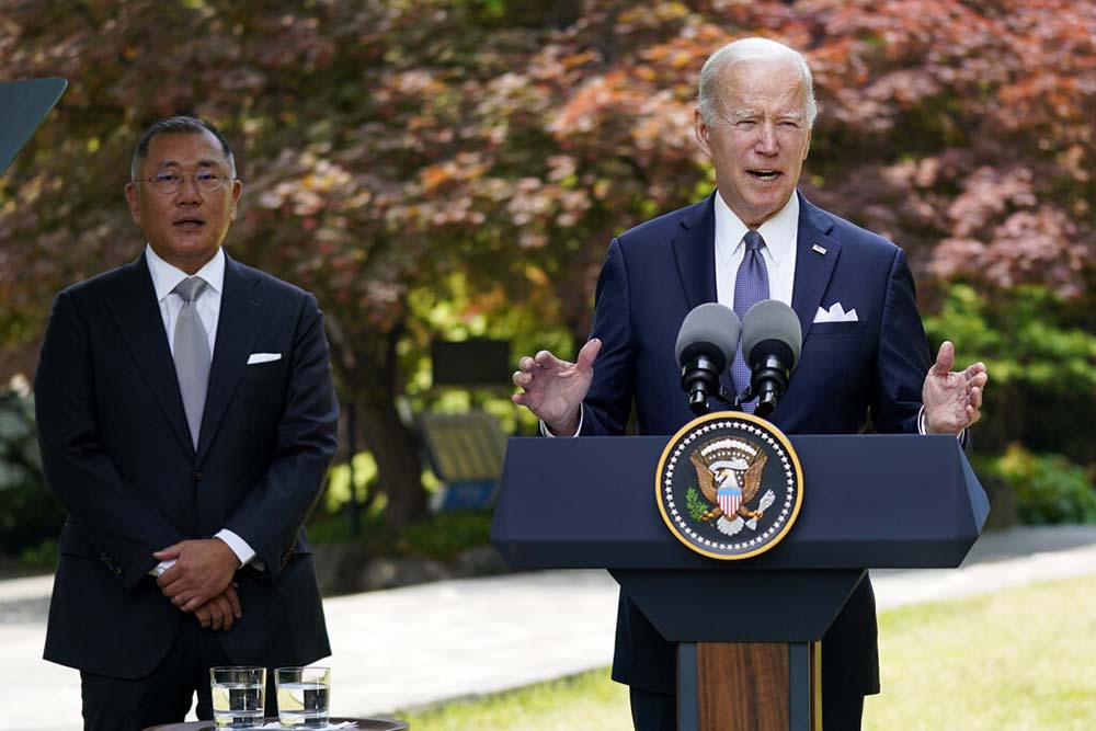 Biden highlights Hyundai announcement of $10B US investment