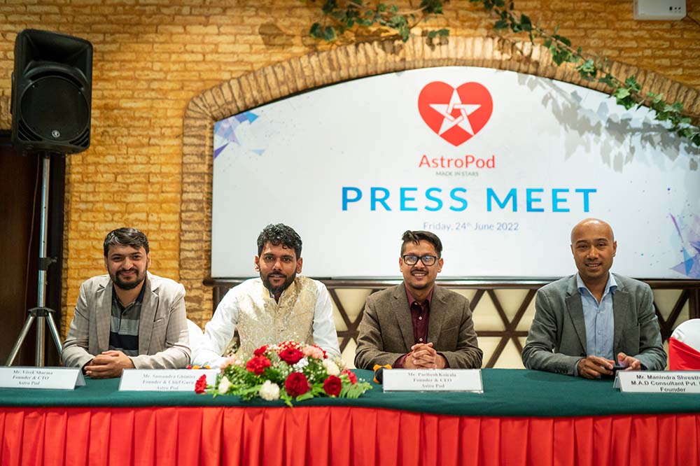 AstroPod dating app-Made in Stars launched in Nepal