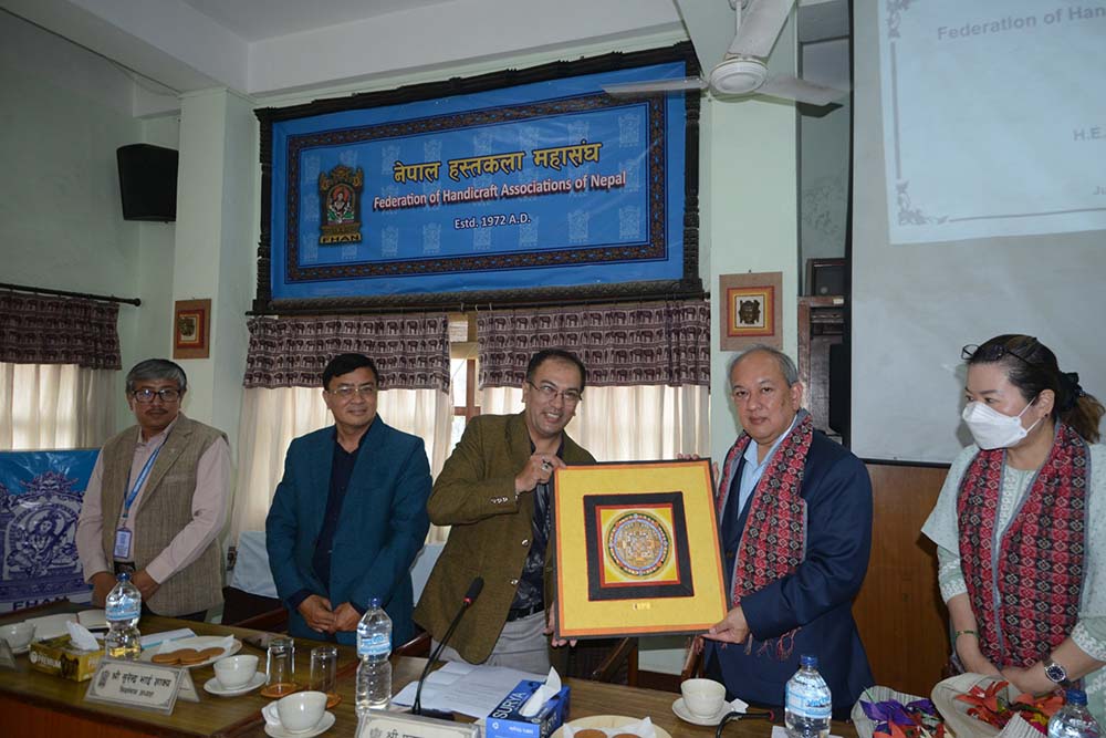 Thailand urged to cooperate in Nepal’s handicraft development