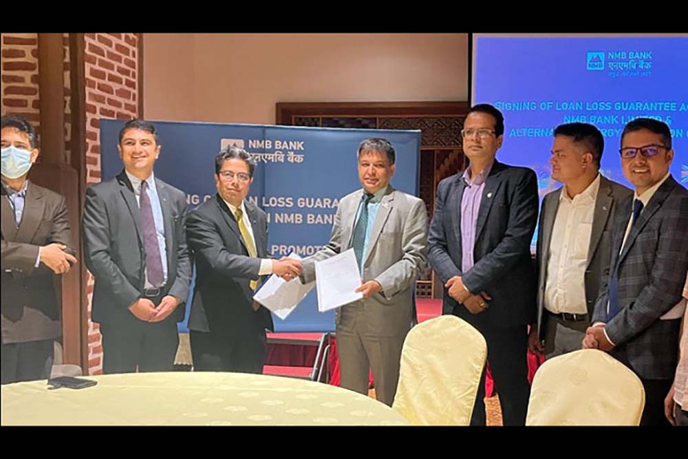 NMB Bank signs agreement with AEPC/CREF for loan loss guarantee 