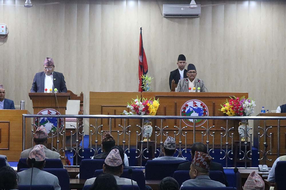 Sudurpaschim Province government presents budget of Rs 36.74 billion