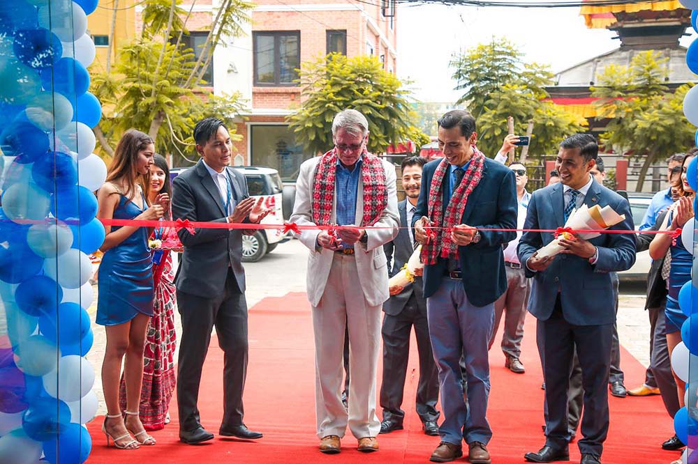 Pooja International Nepal opens new Volkswagen showroom in Naxal