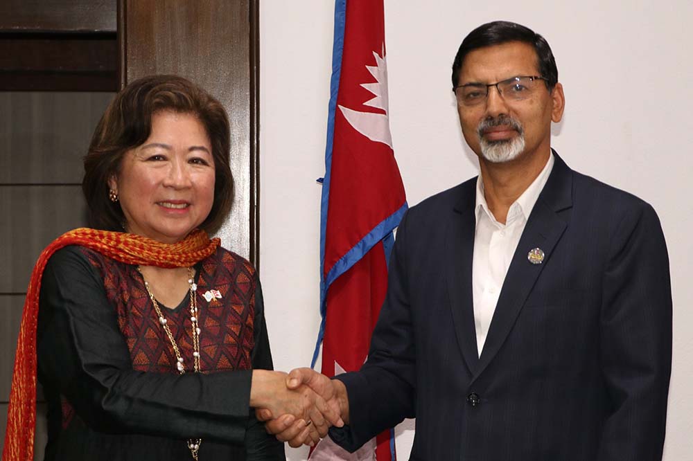 World Bank rep Pangestu meets Finance Minister Sharma