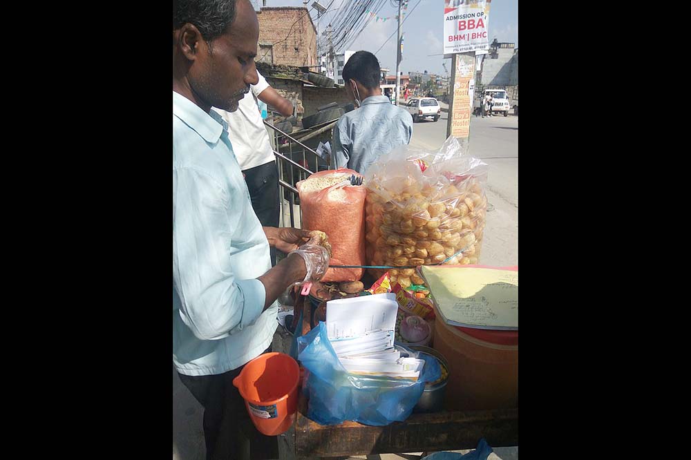 Street food banned in Kathmandu