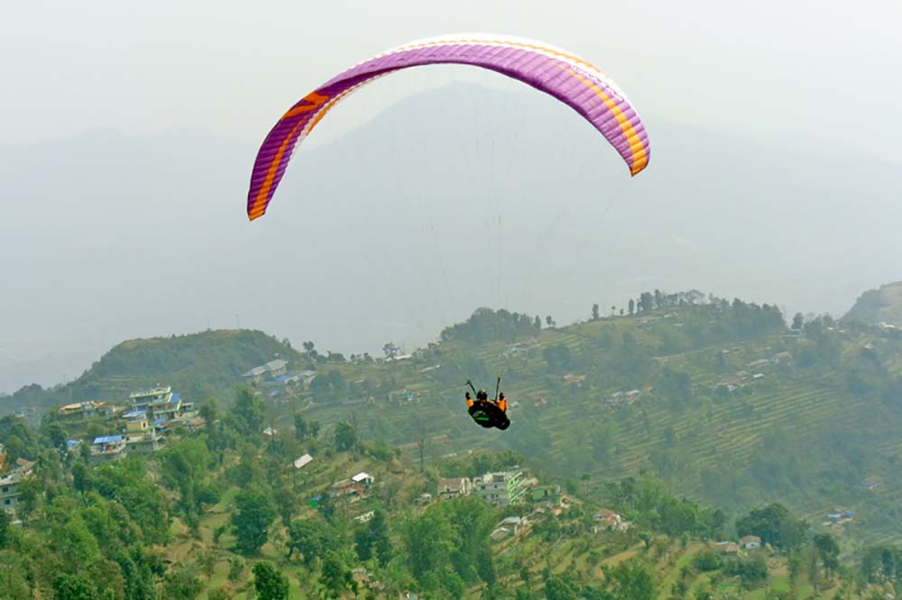 Preparations on to start paragliding in Phulchoki from October