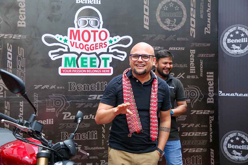Benelli Nepal holds moto vloggers’ meet
