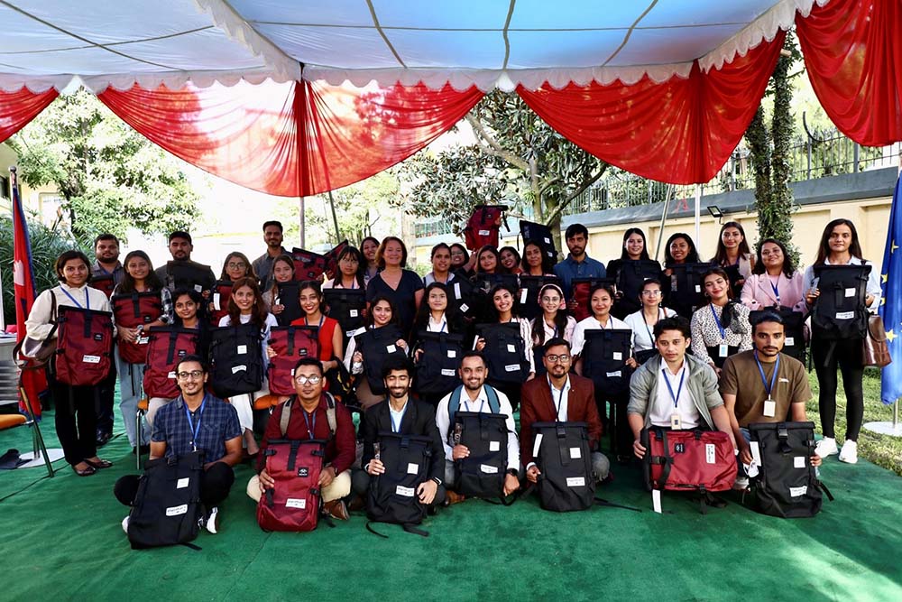 EU delegation organises orientation for 60 Nepali students receiving scholarships
