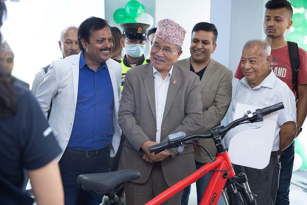 Futuristic Lectro e-cycles launched in Nepal