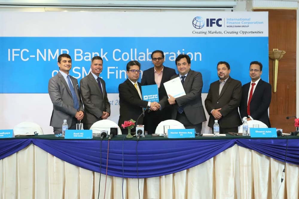 NMB Bank collaborates with IFC to promote SME financing in Nepal