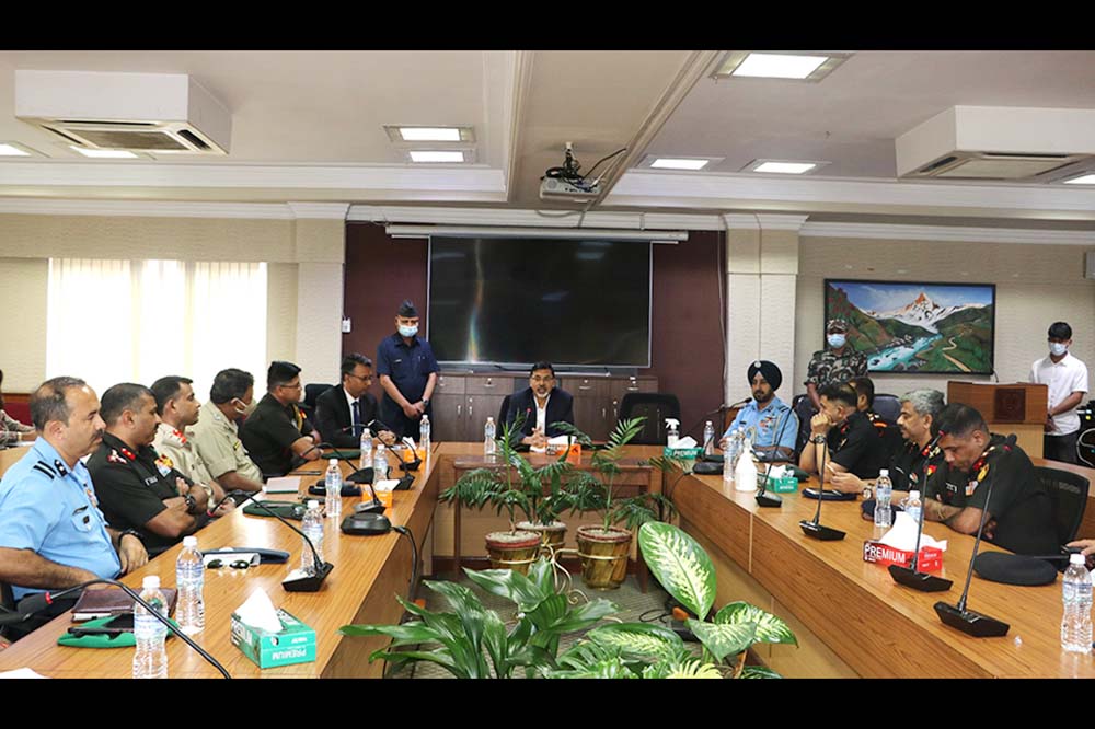 India’s NDC trainees hold interaction with Minister Sharma