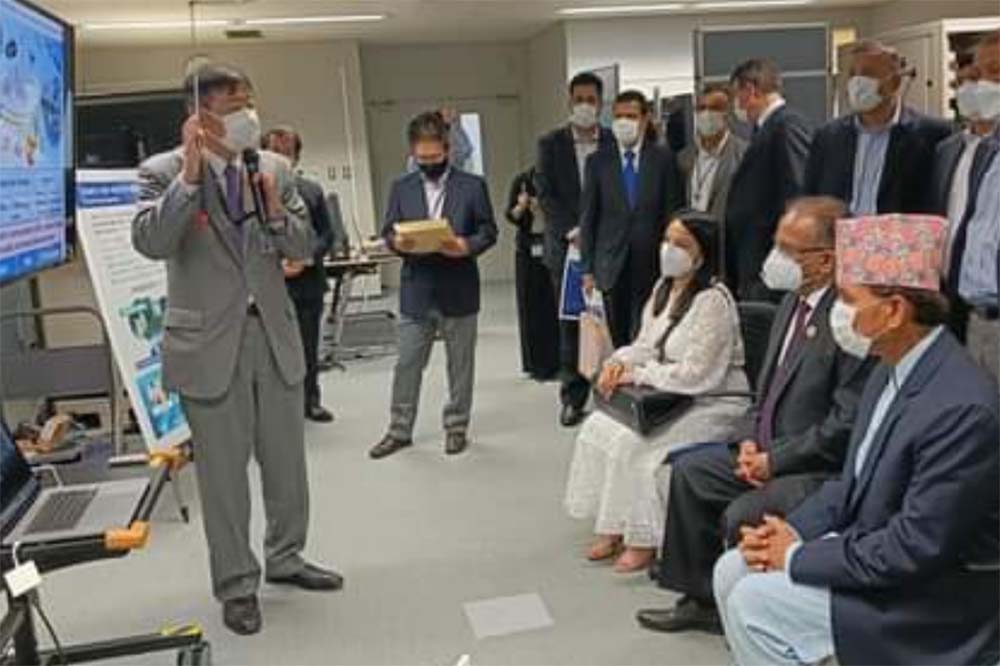 Dahal meets Japan’s LDP senior leader Nikai