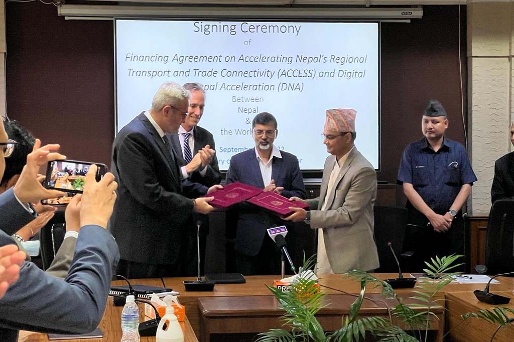 Nepal, World Bank sign agreements for $415m for ACCESS, DNA projects